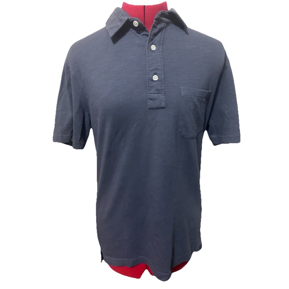 Faherty NWT Men’s Blue Polo Shirt Size Small